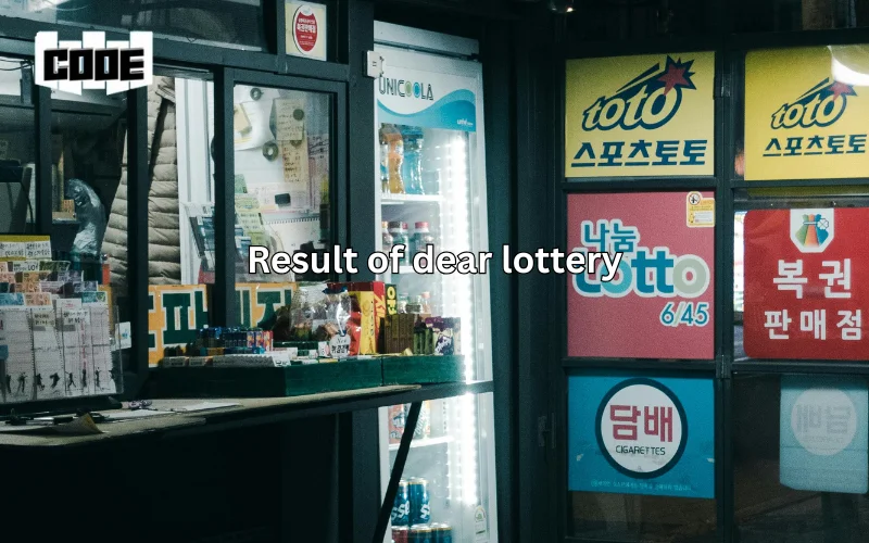 result of dear lottery
