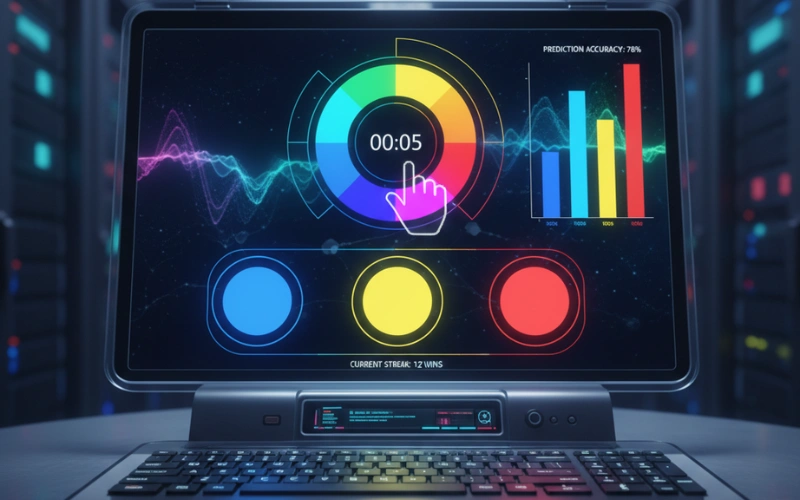 color prediction game app at Cooe Games featured image